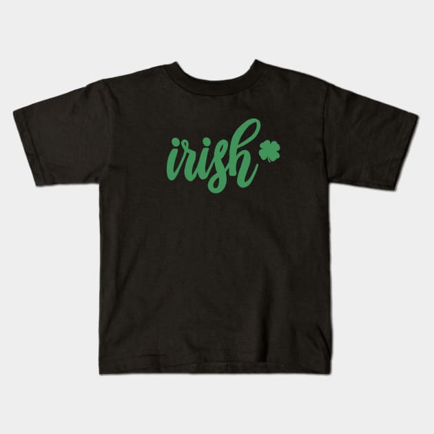 St Patricks day Kids T-Shirt by valentinahramov